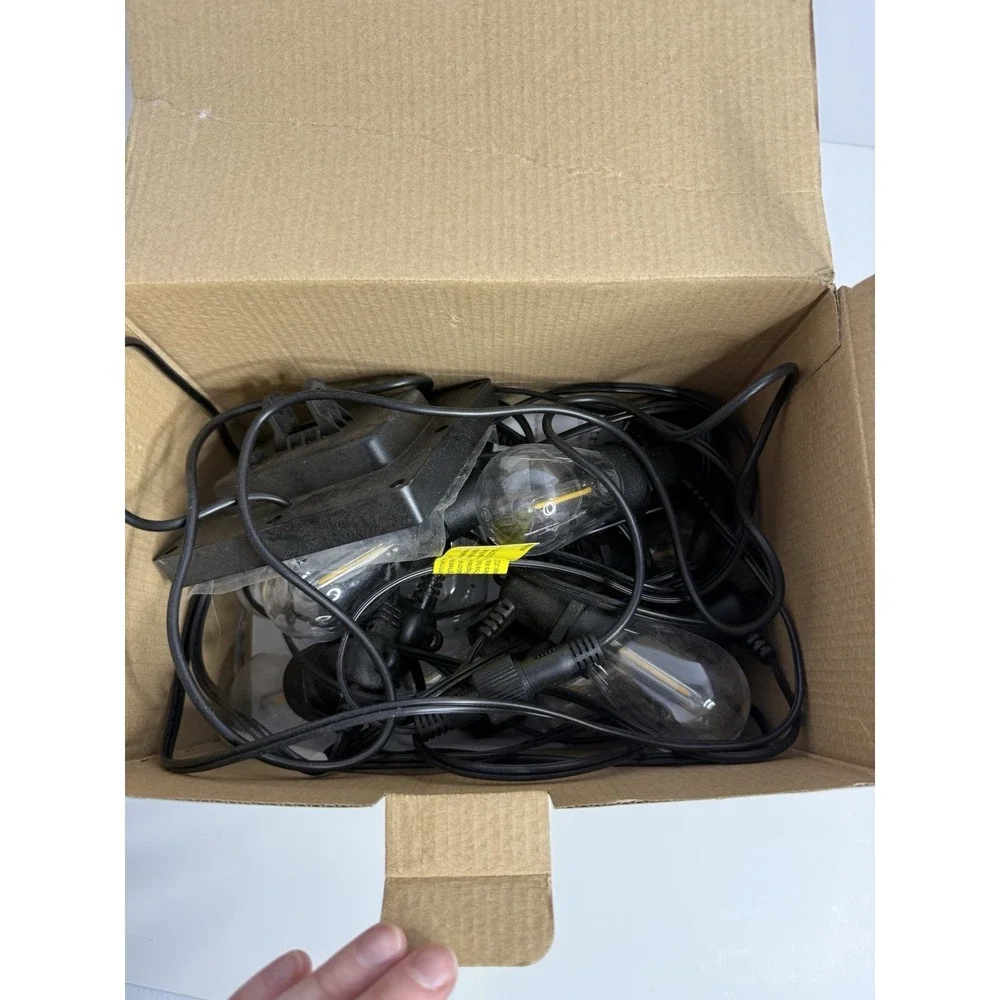 27ft Solar Outdoor String Lights NEW - Picture 5 of 7